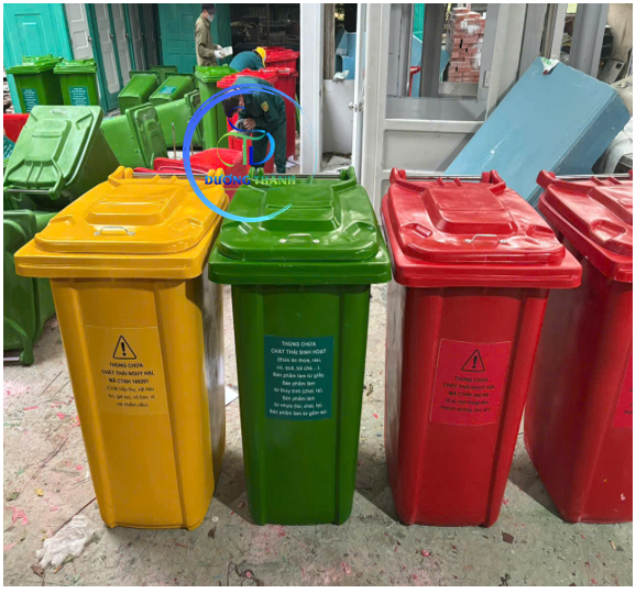 Thùng Rác Nhựa Công Nghiệp, Phân Loại