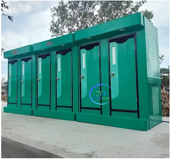 Nhà Vệ Sinh Di Động Công Cộng 2 Buồng tại Hà Nội