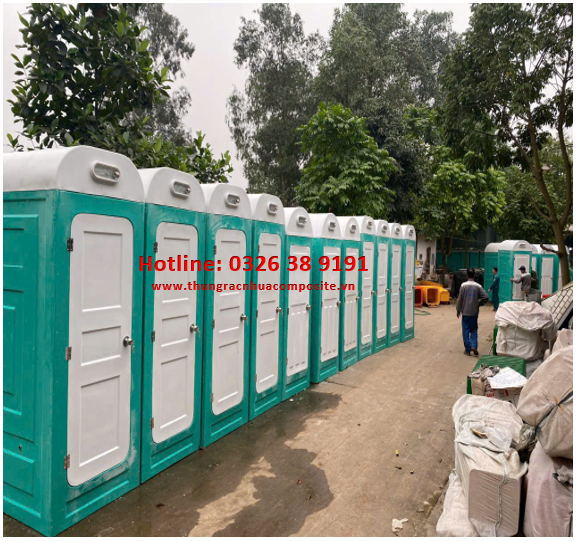 Nhà Vệ Sinh Di Động Công Cộng 2 Buồng tại Hà Nội