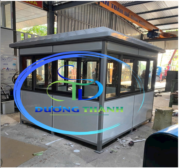 chòi bảo vệ khung thép