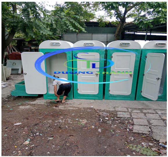 giá nhà vệ sinh di động composite
