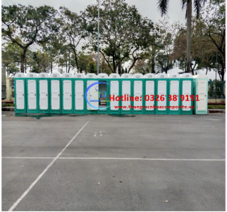 Nhà Vệ Sinh Di Động Công Cộng Đơn Xổm Gía Rẻ Chất Lượng