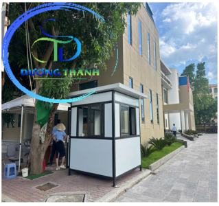 Bốt bảo vệ khung thép tại Ninh Bình