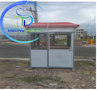 Bốt bảo vệ khung thép mái composite tại Bắc Giang - Bắc Ninh