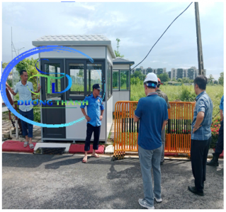 Bốt gác bảo vệ tại Hà Nội