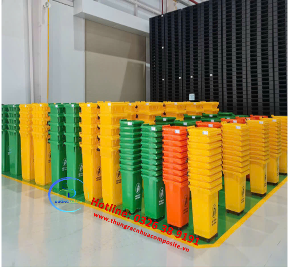 thùng rác kcn nội bài