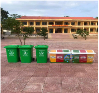 Thùng Rác Nhựa Composite tại Ba Vì