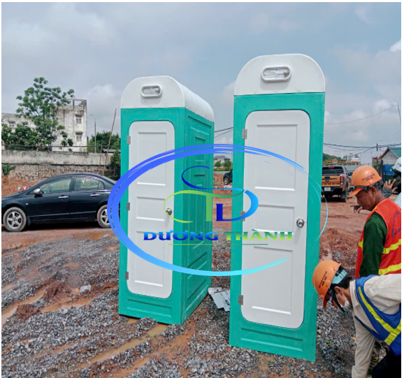 lắp đặt nhà vệ sinh di động