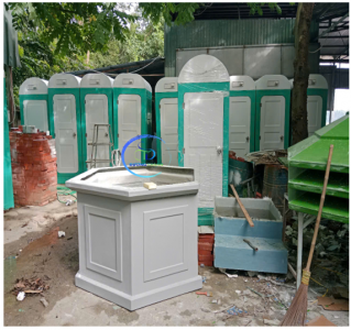 Nhà Vệ Sinh Di Động Composite, Nhà Vệ Sinh Di Động Gía Rẻ