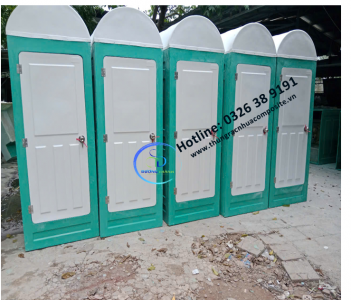 Nhà Vệ Sinh Di Động Composite Công Cộng Gía Rẻ tại Tây Hồ Hà Nội