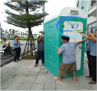 Nhà vệ sinh di động nhựa composite tại Hải Phòng