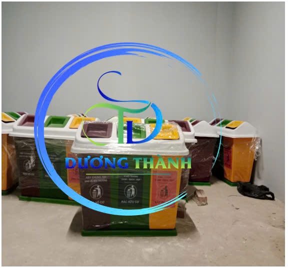 bán thùng rác nhựa 3 ngăn