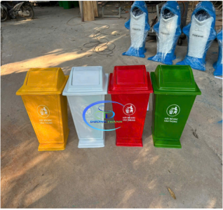 Thùng Rác Nhựa Công Cộng Gía Rẻ 60L, 90L, 120L tại Nam Định