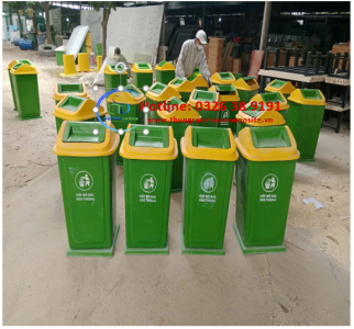Thùng Rác Nhựa Composite 90L Gía Rẻ Chất Lượng