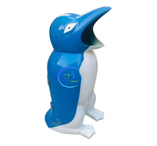 Thùng rác composite chim cánh cụt
