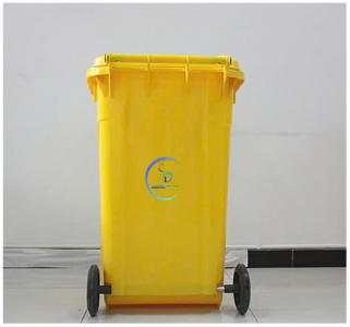 Thùng rác nhựa composite 120l