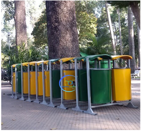 Thùng rác treo đôi ứng Hòa, Mỹ Đức, Vân Đình, Thanh Oai
