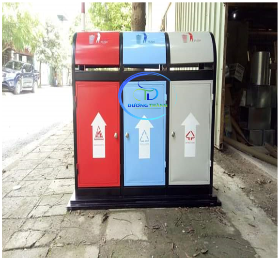 thùng rác 3 ngăn hà nội