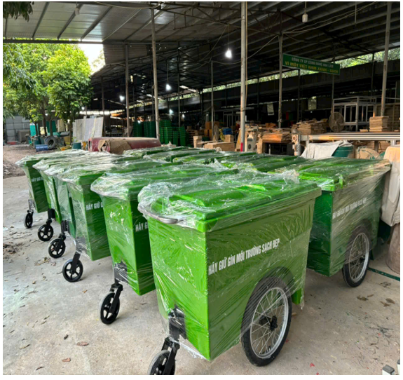 thùng rác nhựa composite tại Hà Nội