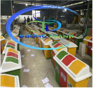 Bán Thùng Rác Nhựa Composite Gía Rẻ tại Gia Lâm
