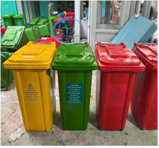Thùng Rác Nhựa Công Cộng Gía Rẻ tại Thanh Hóa