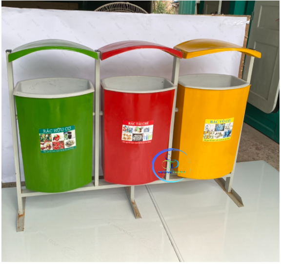 thùng rác treo đôi long biên, gia lâm, thanh trì