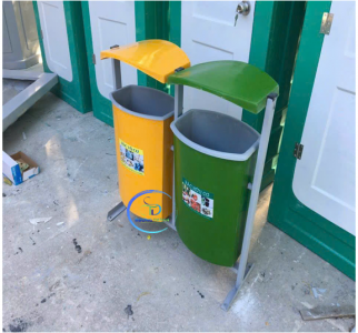 Thùng Rác Nhựa Chất Liệu Composite 2025